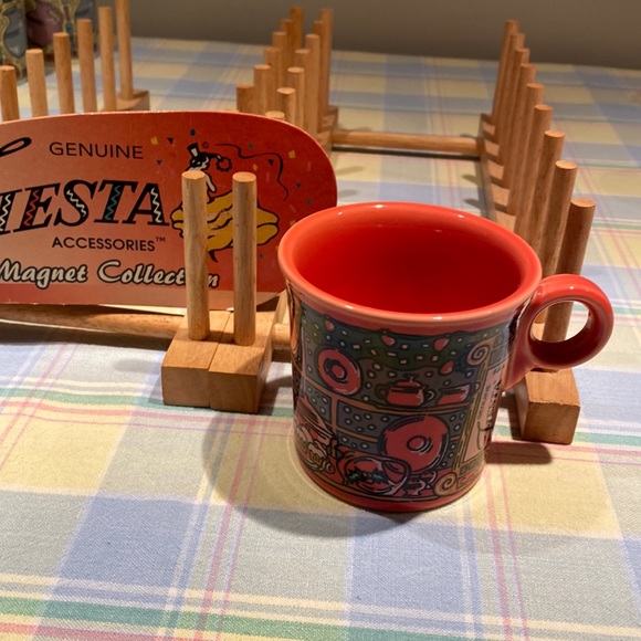 Fiestaware Other - Fiestaware persimmon Christmas mug made for Betty Crocker. Perfect condition
